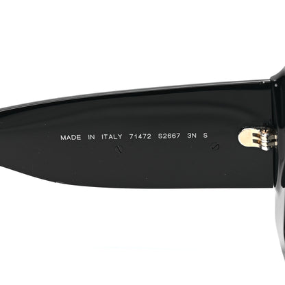 Chanel Acetate CC Logo Square Sunglasses 71472 Black 7 of 7