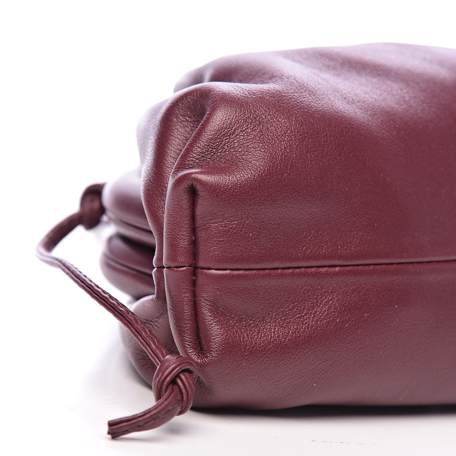 Bottega Veneta Butter Calfskin The Mini Pouch Bordeaux 9 of 12