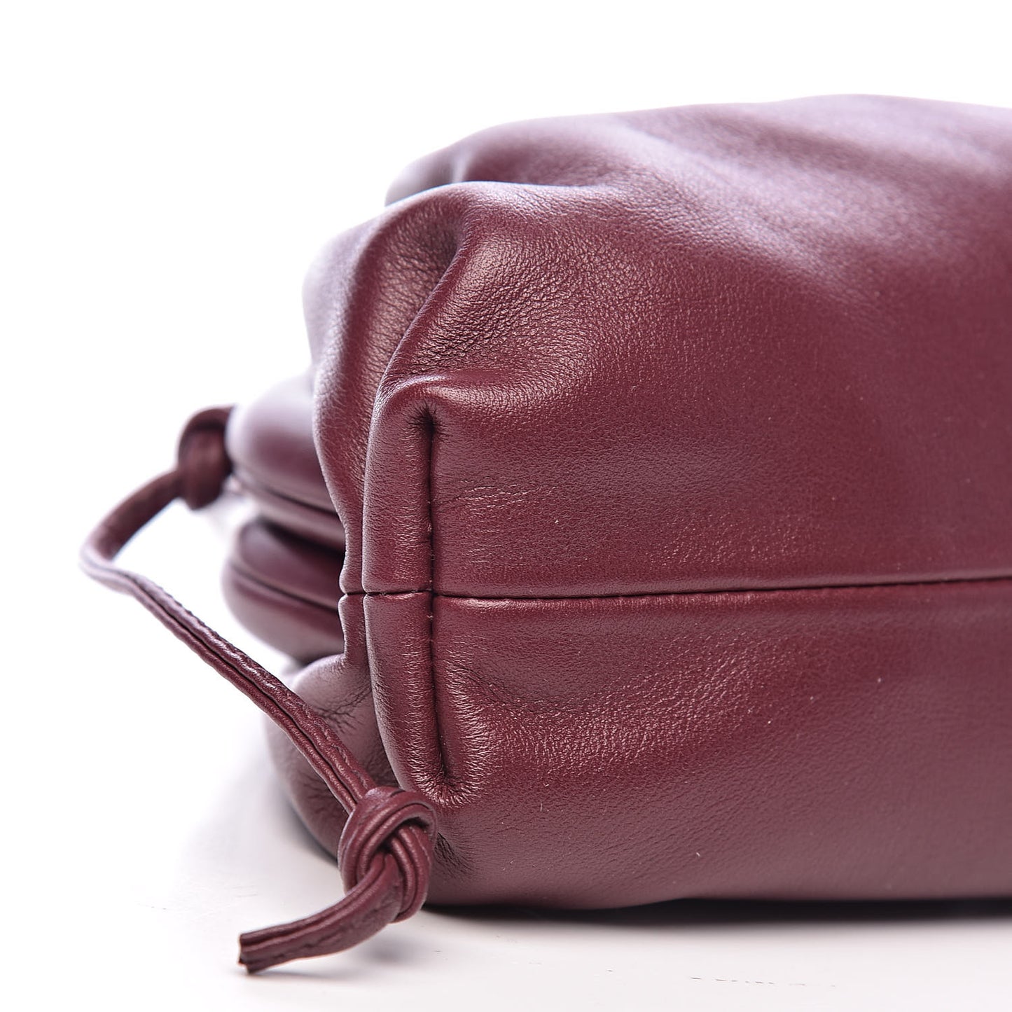 Butter Calfskin The Mini Pouch Bordeaux