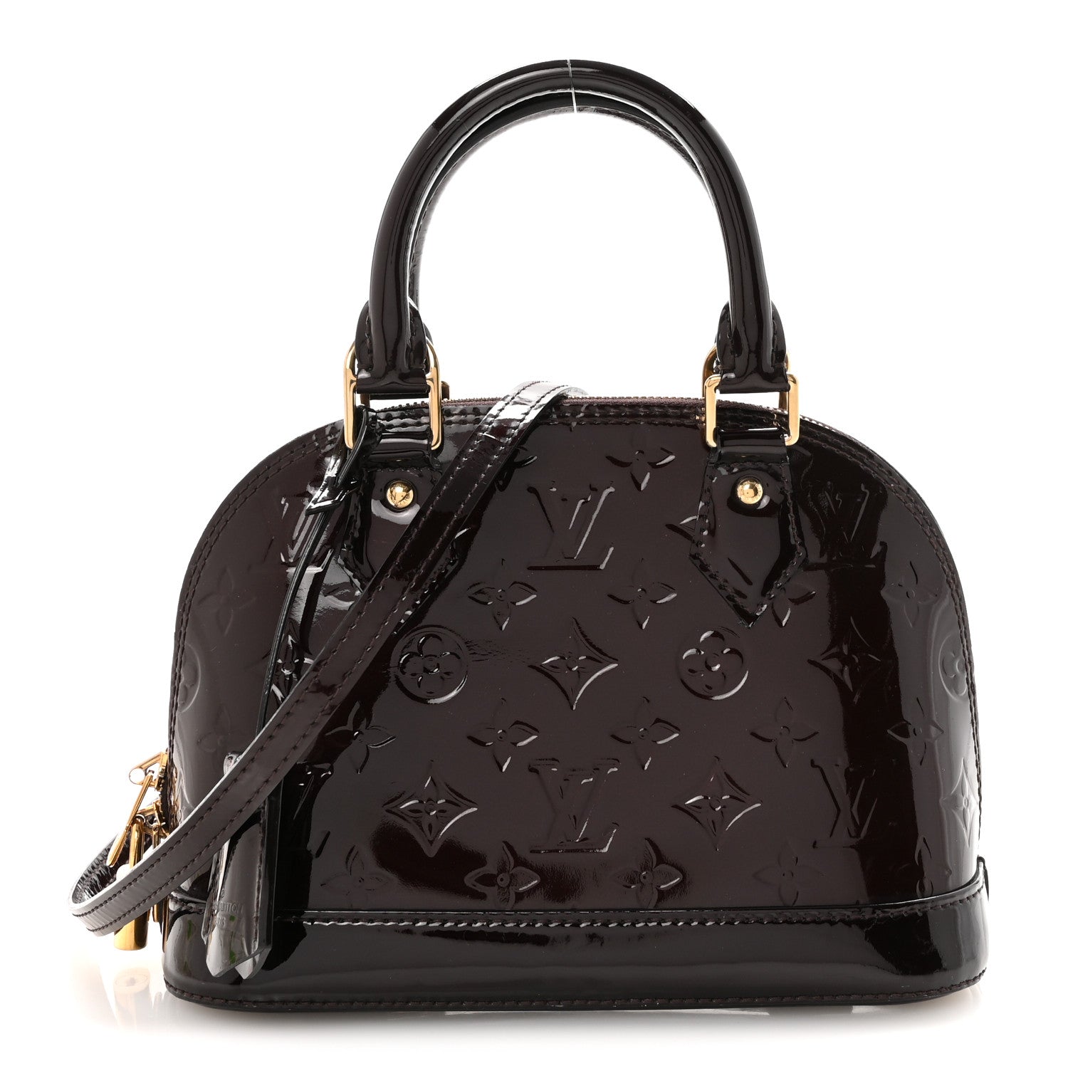 Louis Vuitton Vernis Alma BB Amarante 1 of 9