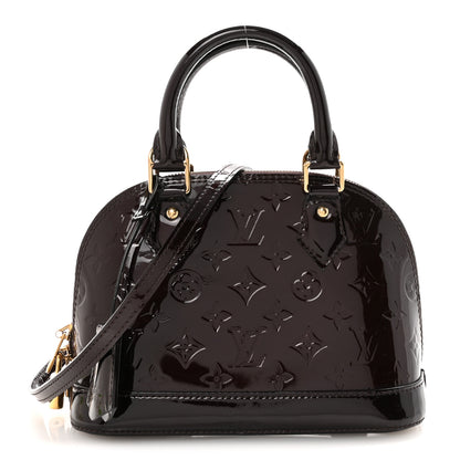 Louis Vuitton Vernis Alma BB Amarante 1 of 9