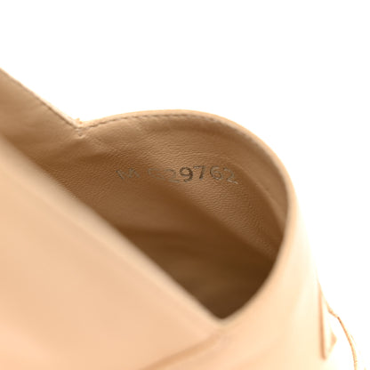 Chanel Lambskin CC Espadrilles 39 Beige Black 9 of 10