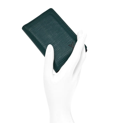 Louis Vuitton Epi Monogram Eclipse Pocket Organizer Deep Green 2 of 9