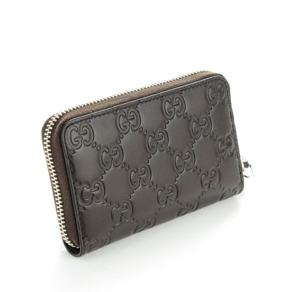 Gucci Guccissima Zip Around Card Case Chocolate 3 of 6