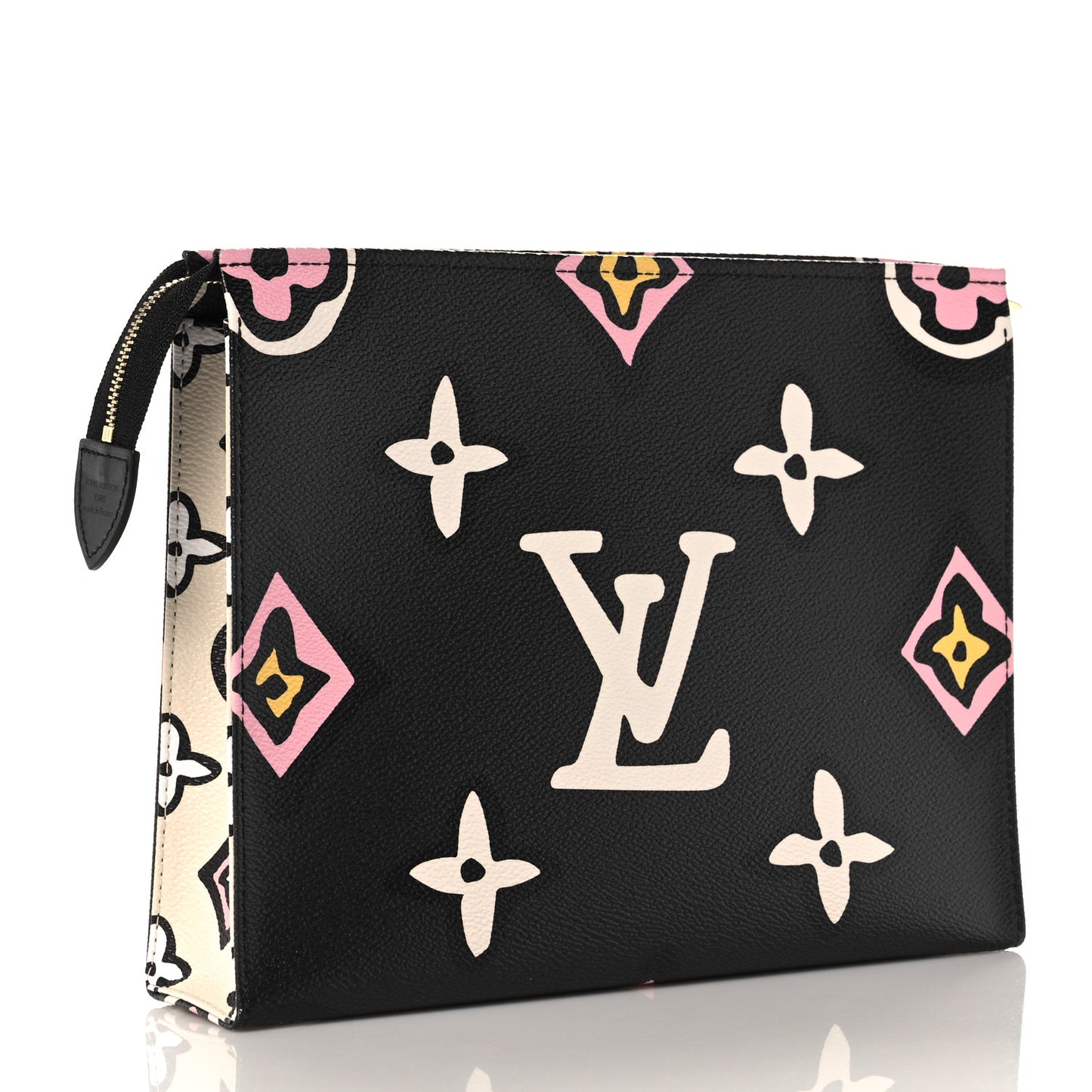 Monogram Giant Wild At Heart Toiletry Pouch 26 Black