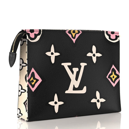 Louis Vuitton Monogram Giant Wild At Heart Toiletry Pouch 26 Black 3 of 9