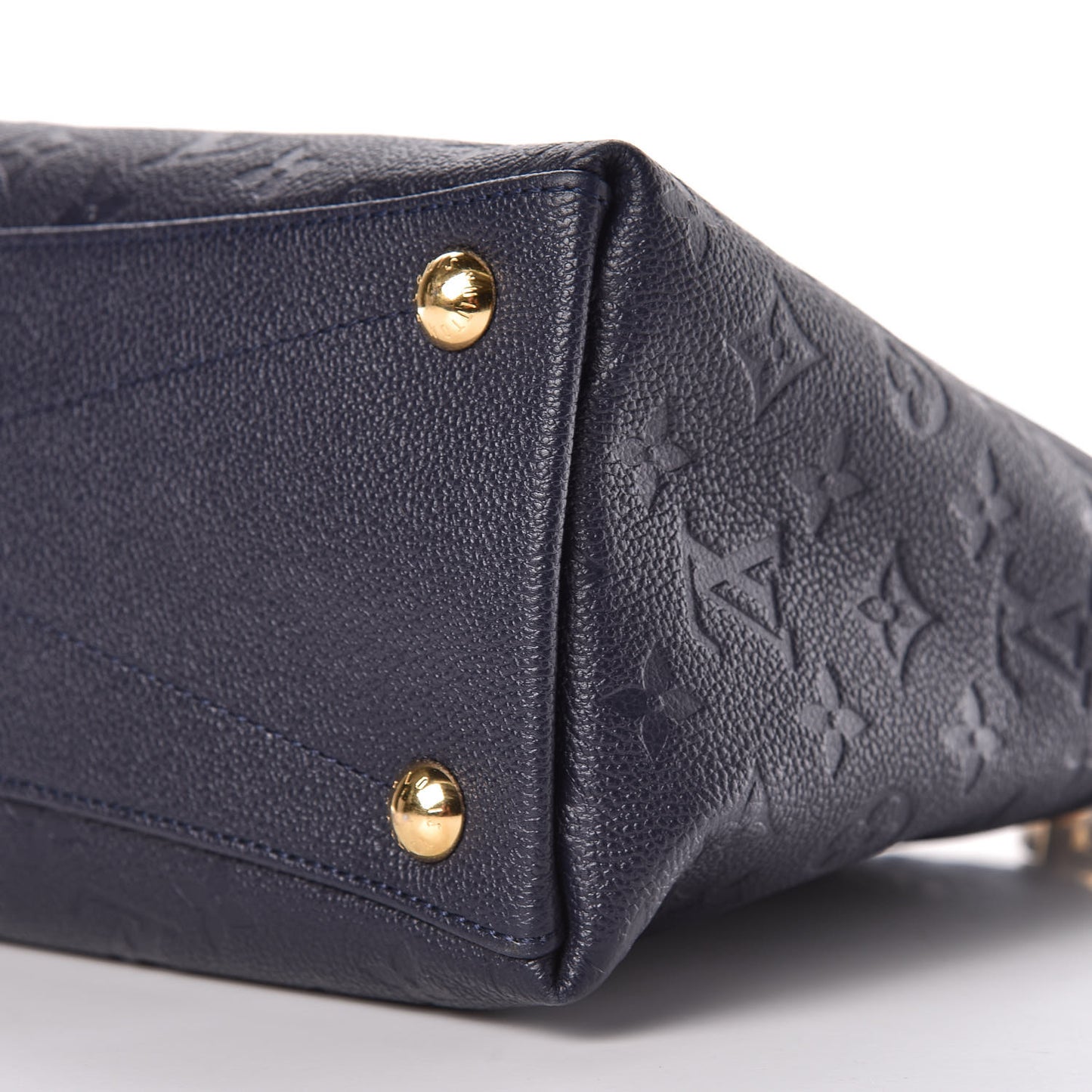 Empreinte V Tote MM Marine Rouge