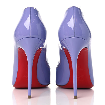 Christian Louboutin Patent Pigalle Follies 100 Pumps 38 Hortensia 5 of 9