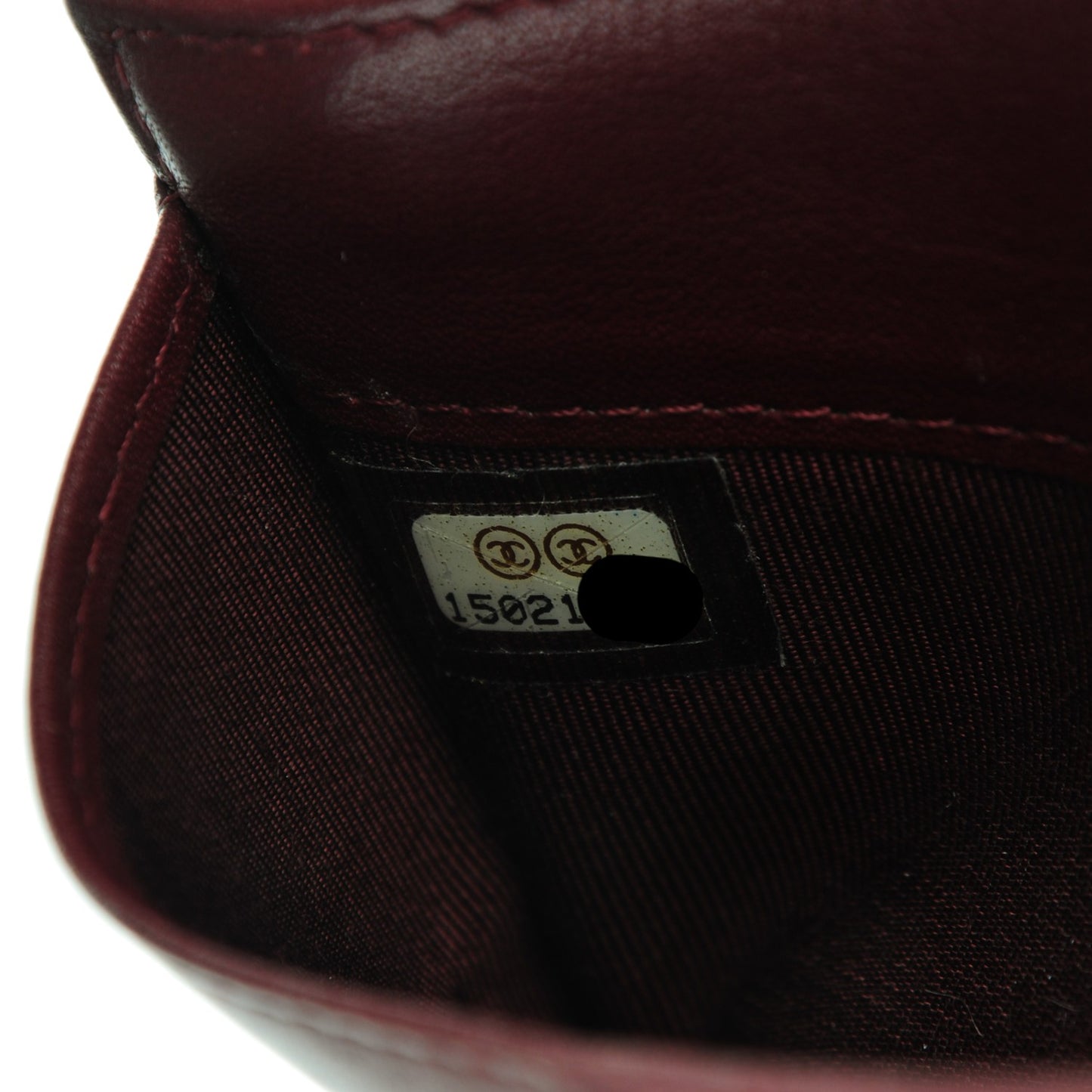 Caviar Quilted Yen Wallet Black