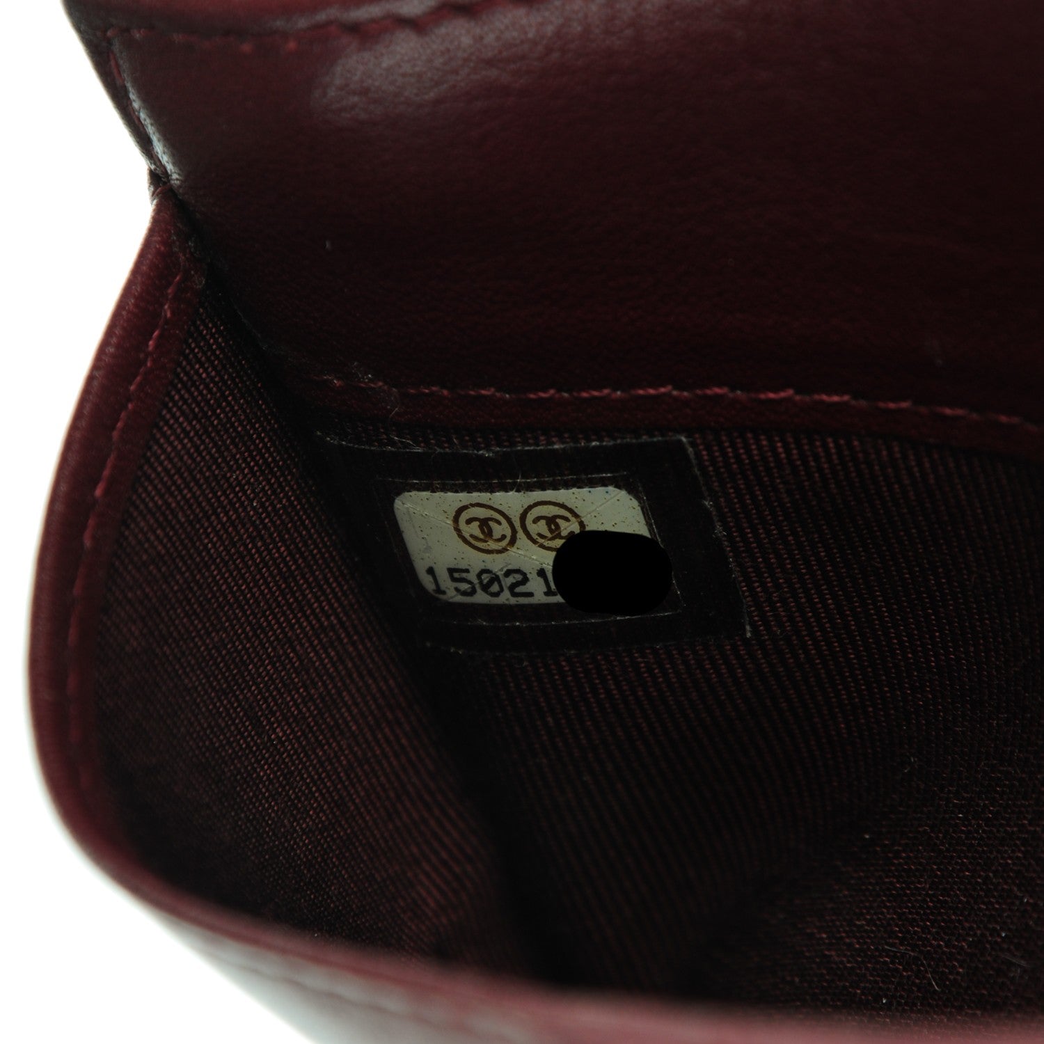 Chanel Caviar Quilted Yen Wallet Black 8 of 9