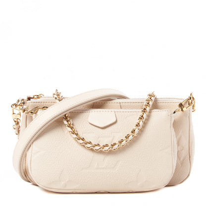 Louis Vuitton Empreinte Monogram Giant Multi Pochette Accessories Cream 1 of 10