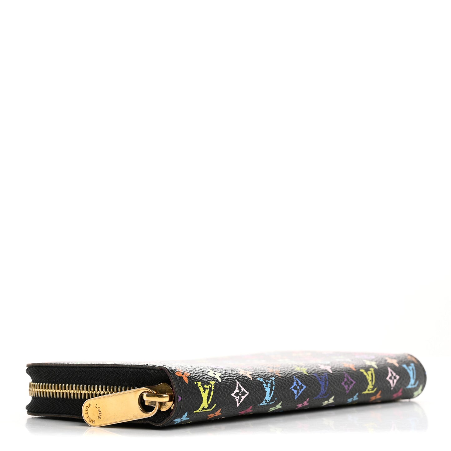 Monogram Multicolor Zippy Wallet Black Grenade