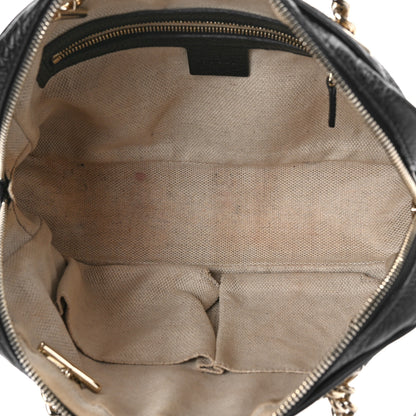 Gucci Pebbled Calfskin Small Soho Bowler Black 5 of 12