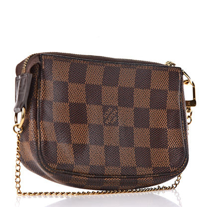 Louis Vuitton Damier Ebene Mini Pochette Accessories 3 of 8