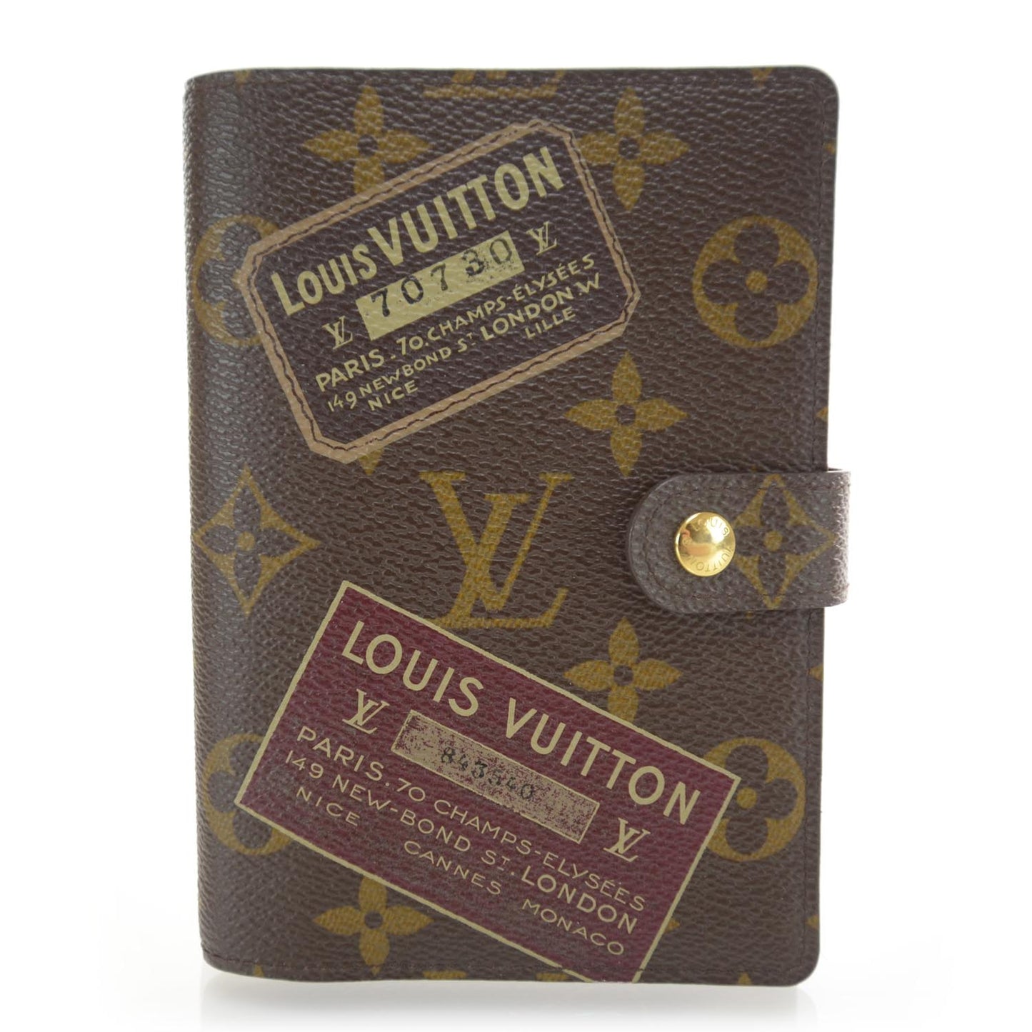 Monogram Patch Agenda PM