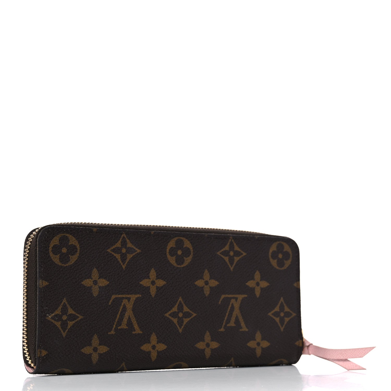 Louis Vuitton Monogram Clemence Wallet Rose Ballerine 3 of 9
