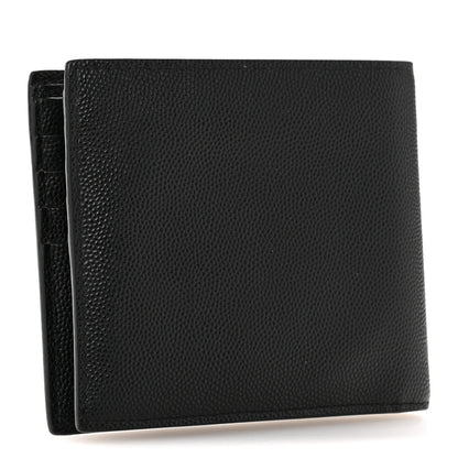 Saint Laurent Grain De Poudre Paris East West Wallet Black 3 of 9