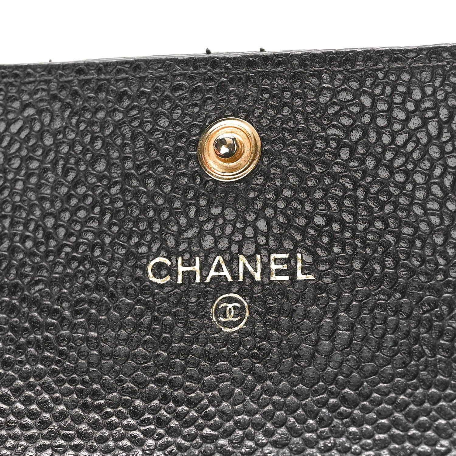 Chanel Caviar Quilted Flap Card Holder Black 6 of 7