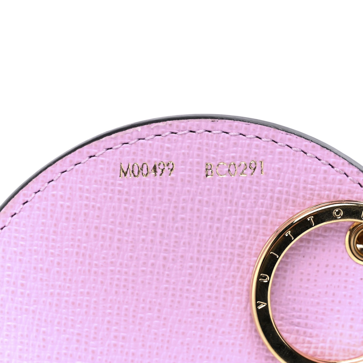 Monogram 2021 Christmas Animation Japanese Garden Bag Charm Key Ring Wisteria Pink