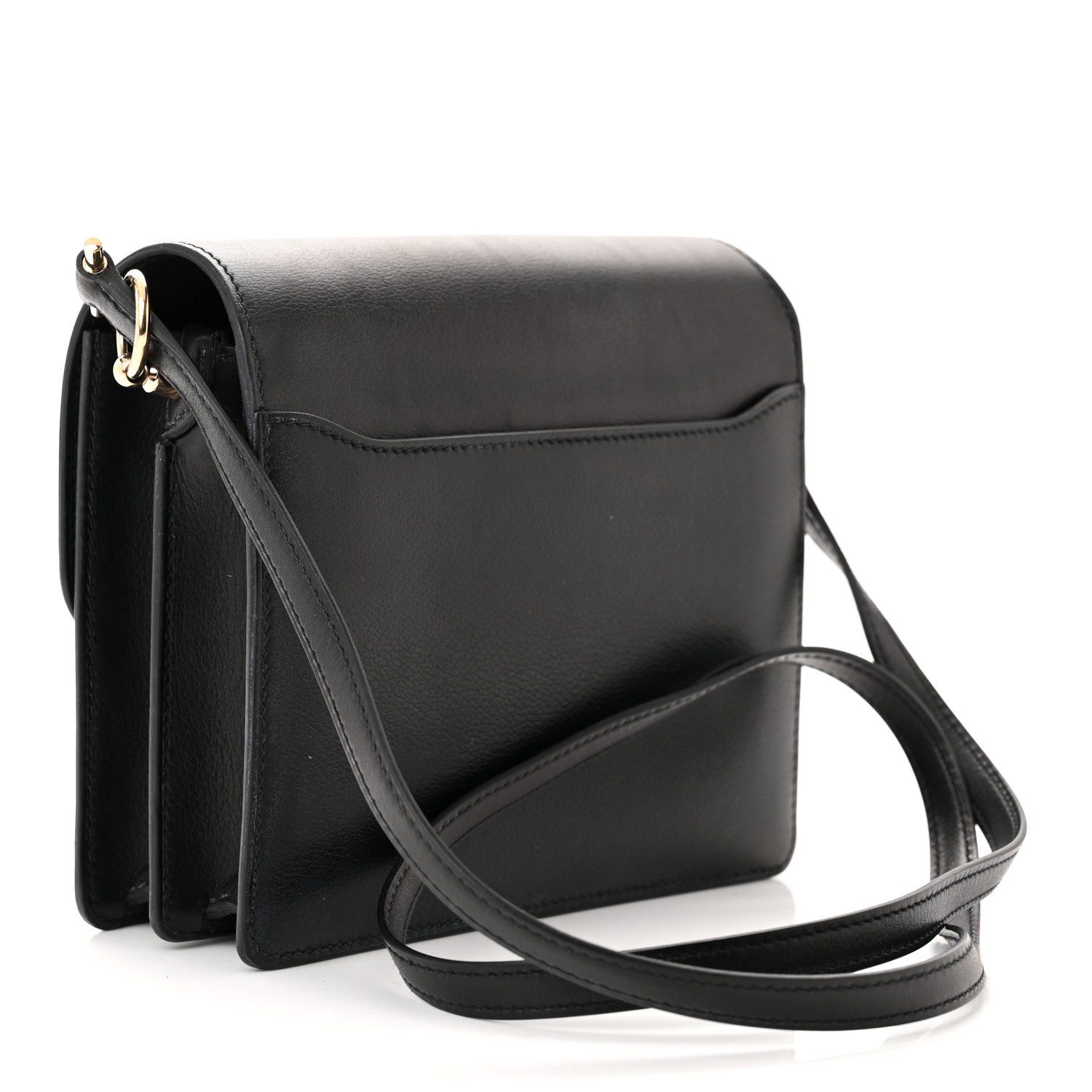 Hermes Evergrain Mini Sac Roulis Black 3 of 13