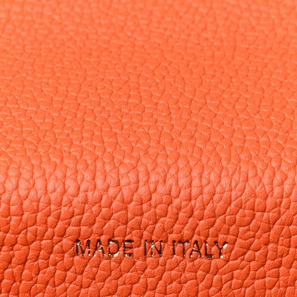 MCM Grained Calfskin Small Patricia Satchel Orange 5 of 11