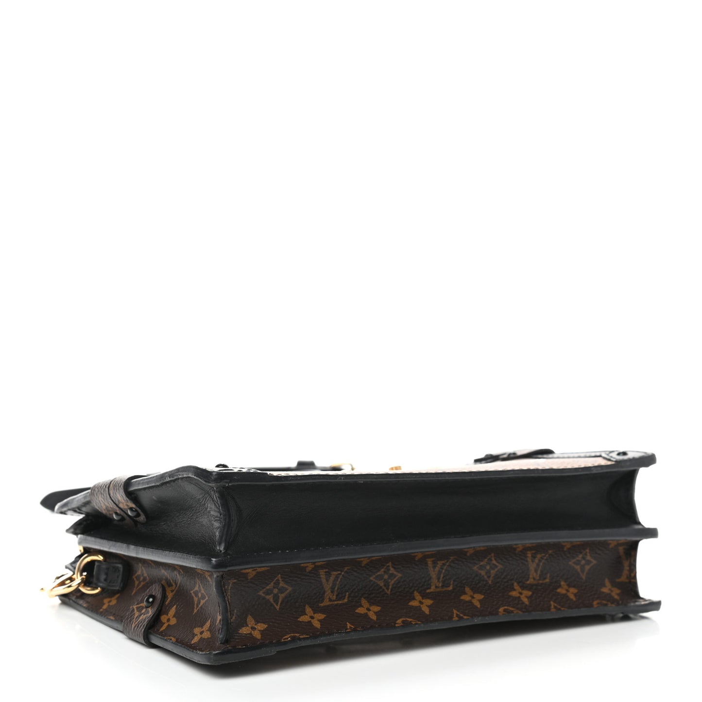 Reverse Monogram Trunk Clutch