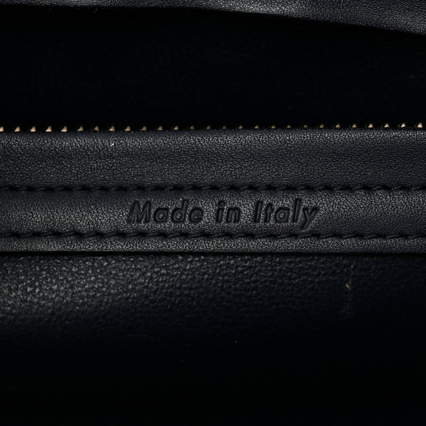 Crocodile Embossed Calfskin Medium Phantom Luggage Navy Blue