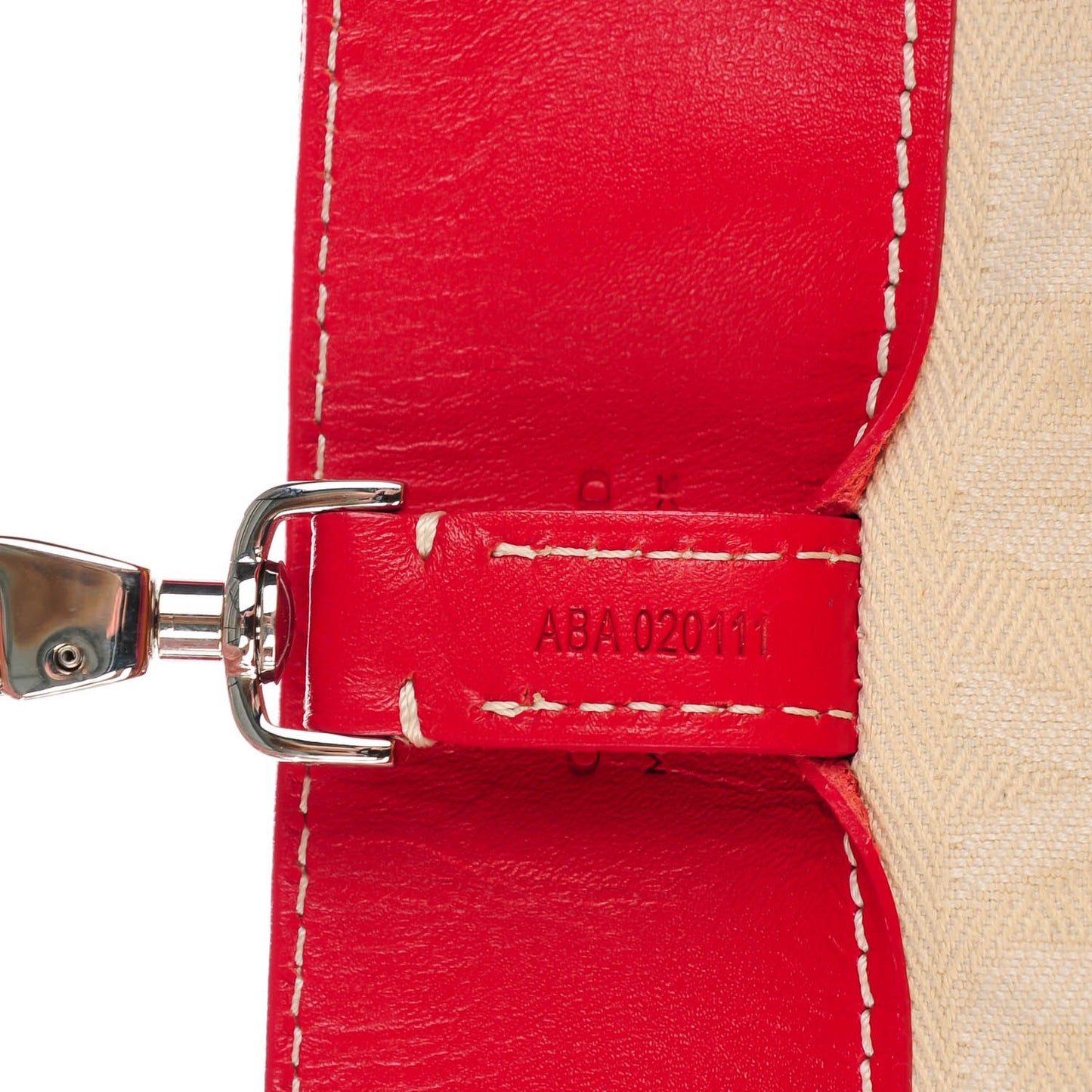 Goyardine Voltaire Tote Red