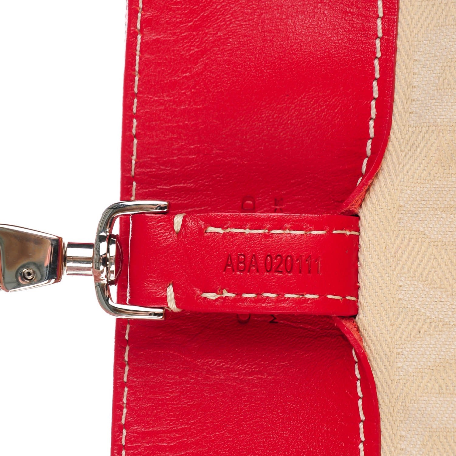 Goyard Goyardine Voltaire Tote Red 7 of 9