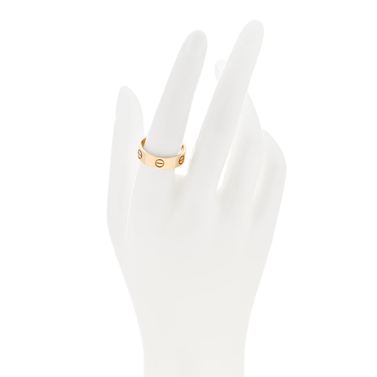 18K Yellow Gold 5.5mm LOVE Ring 57 8