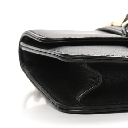 Valentino Garavani Vitello Small Glam Lock Rockstud Flap Black 7 of 9