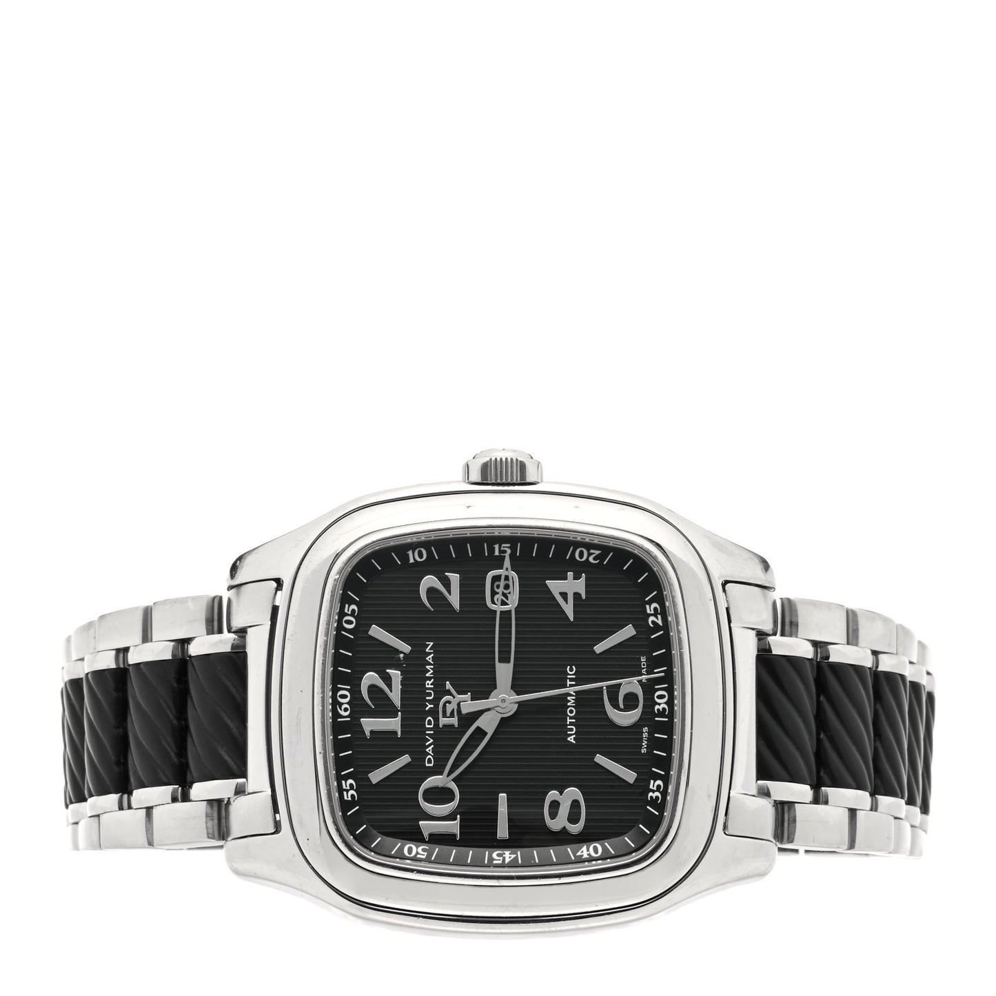 PVD Stainless Steel 41mm Belmont Automatic Watch Black
