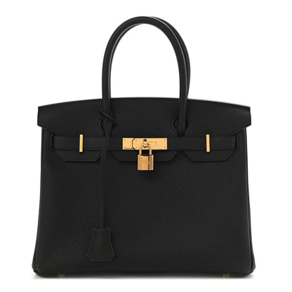 Hermes Togo Birkin 30 Black 1 of 9