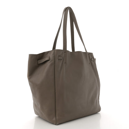 Celine Soft Grained Calfskin Small Belt Cabas Phantom Taupe 3 of 14