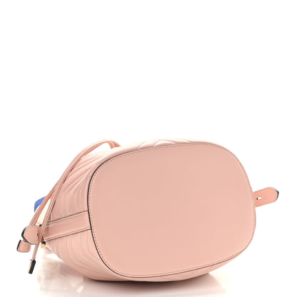Gucci Calfskin Matelasse Sylvie Web GG Marmont Bucket Bag Perfect Pink 4 of 9