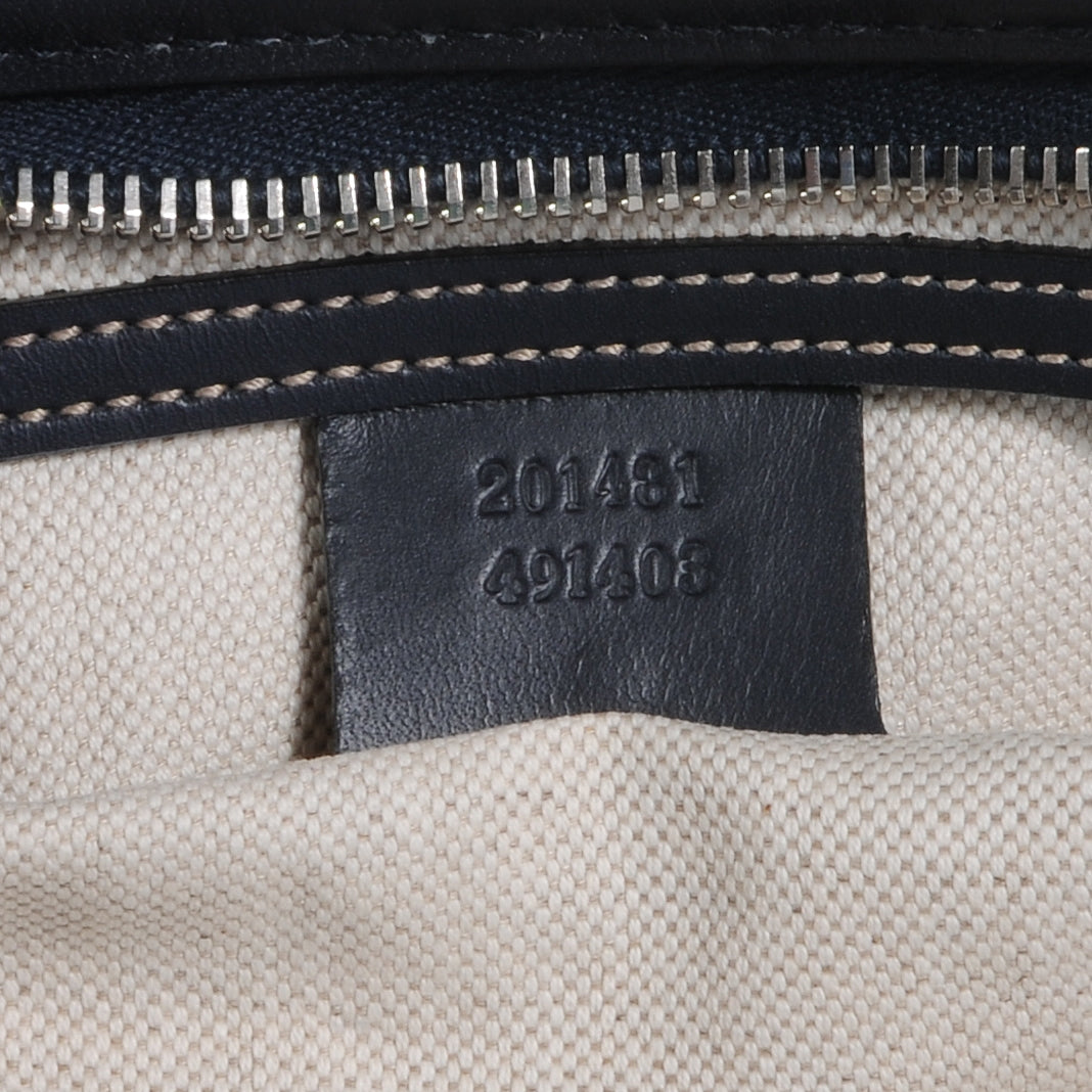Gucci GG Plus Monogram Large Joy Tote Bag Navy 7 of 8