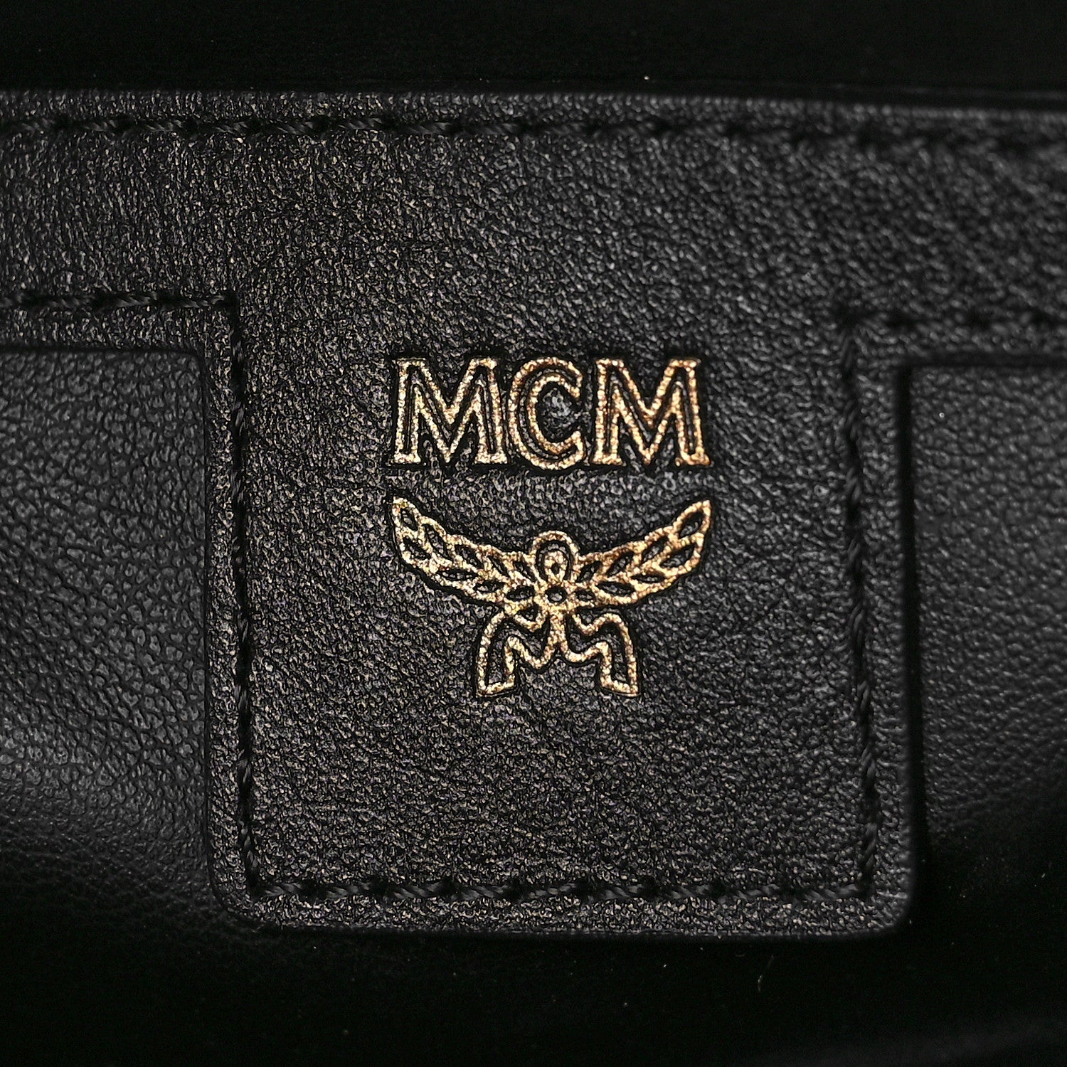 MCM Visetos Side Stud Mini Stark Backpack Cognac 6 of 10