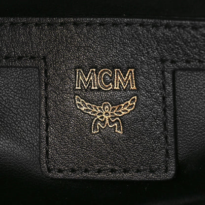 MCM Visetos Side Stud Mini Stark Backpack Cognac 6 of 10