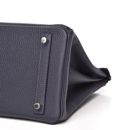 Hermes Togo Birkin 30 Bleu Nuit 28 of 29