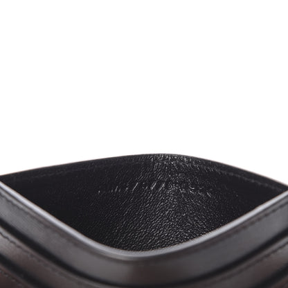 Saint Laurent Calfskin Monogram Credit Card Case Black 7 of 8