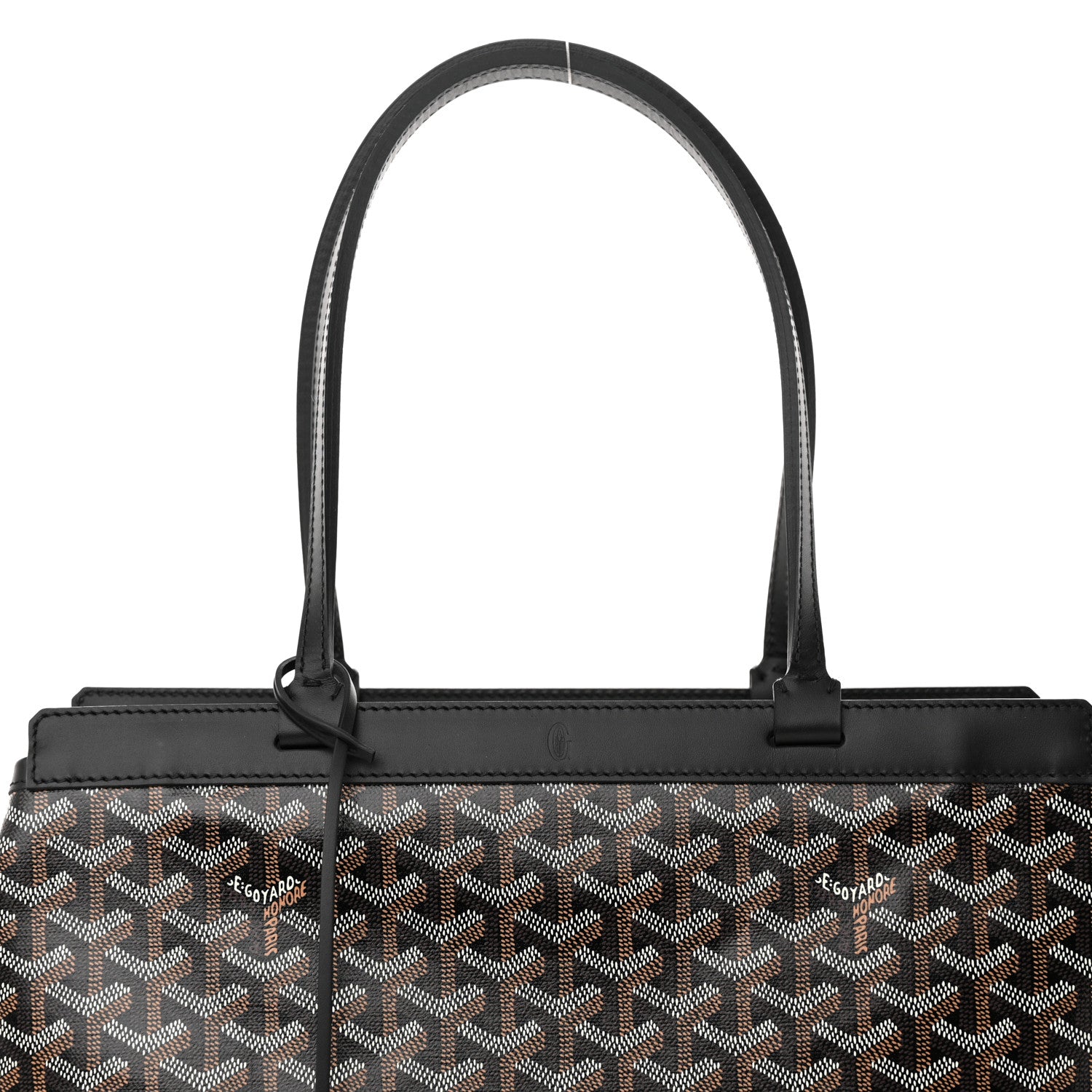 Goyard Goyardine Bellechasse Biaude MM Tote Black 5 of 10