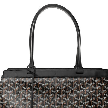 Goyard Goyardine Bellechasse Biaude MM Tote Black 5 of 10