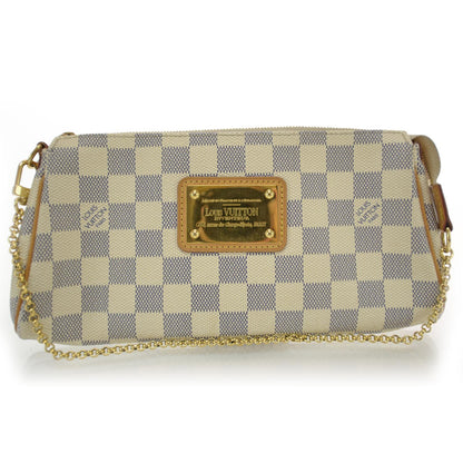 Louis Vuitton Damier Azur Eva Clutch 1 of 7