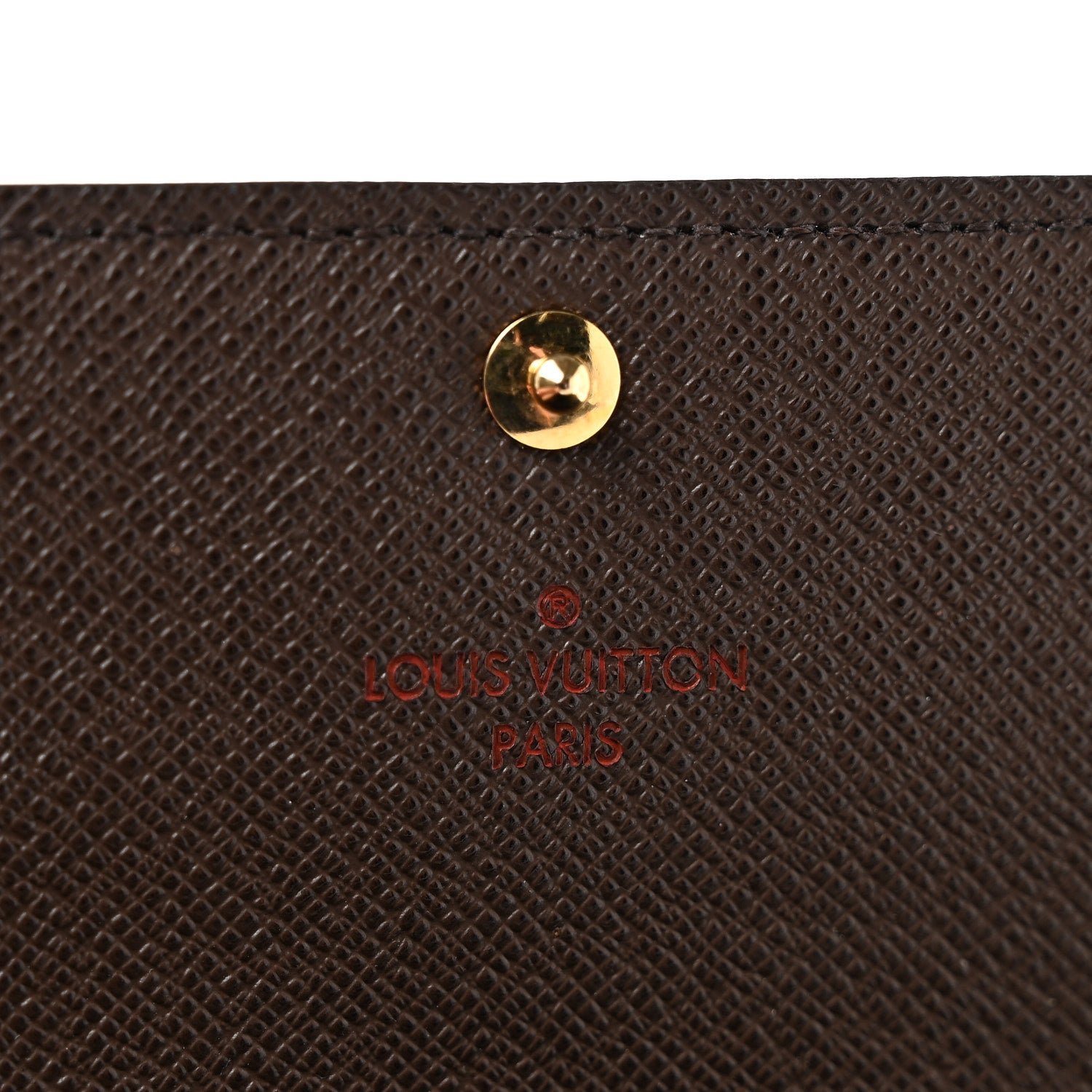 Louis Vuitton Damier Ebene Sarah Wallet 6 of 10