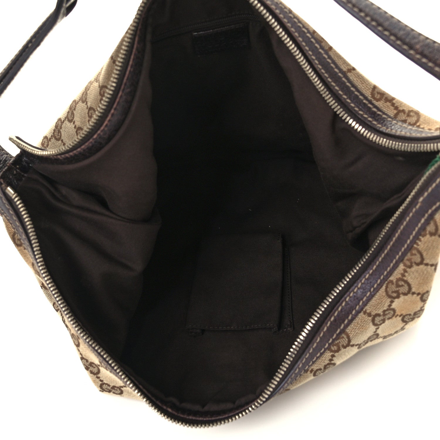 Gucci Monogram Large Princy Hobo Dark Brown 4 of 9