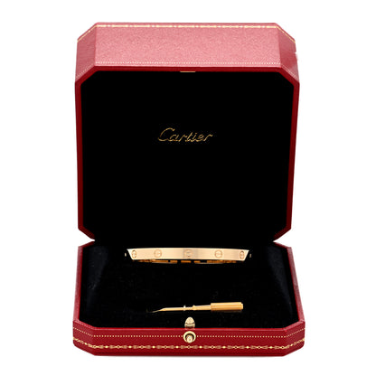 Cartier 18K Yellow Gold LOVE Bracelet 19 5 of 5