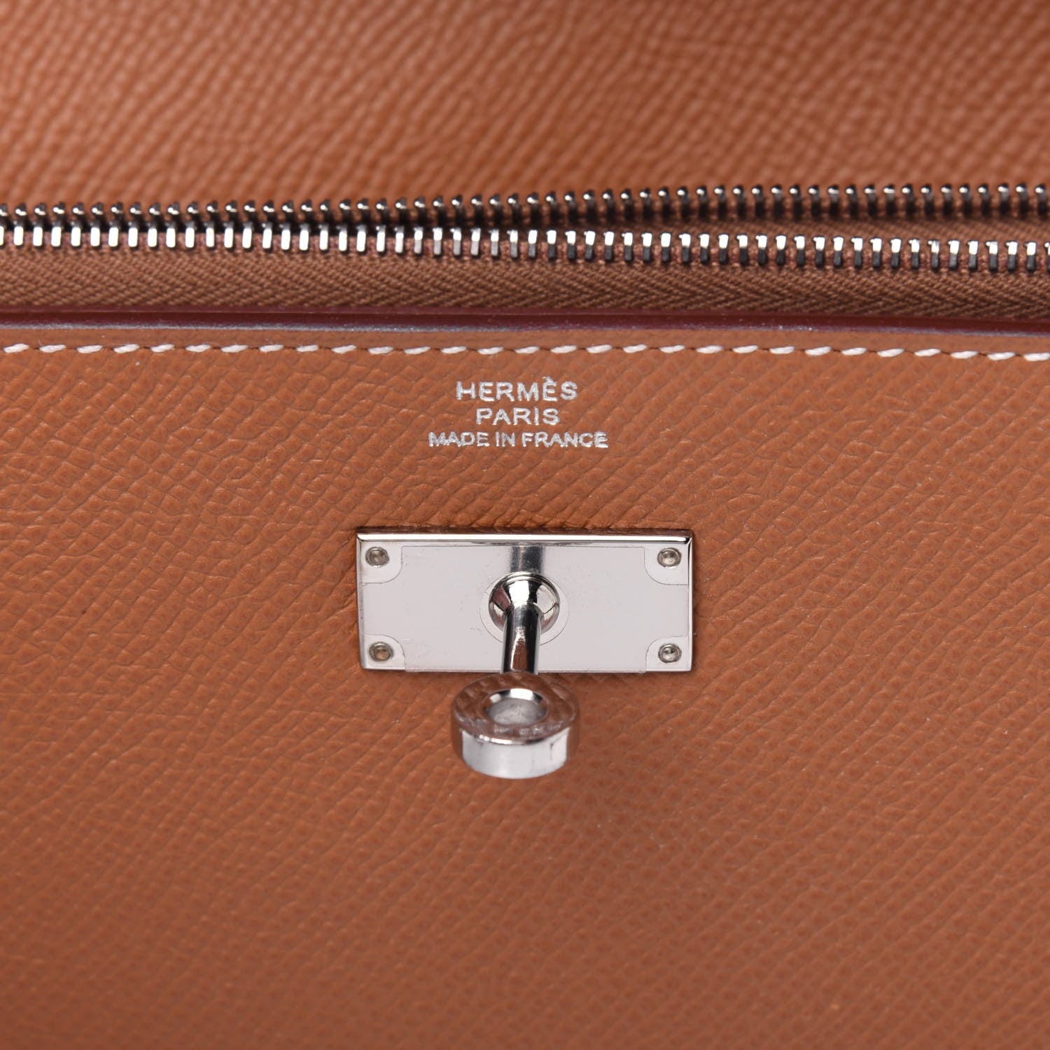 Hermes Epsom Kelly Longue Wallet Gold 6 of 14