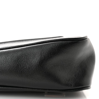 Prada Grace Lux Triangle Logo Embossed Mini Triangle Bag Black 9 of 11