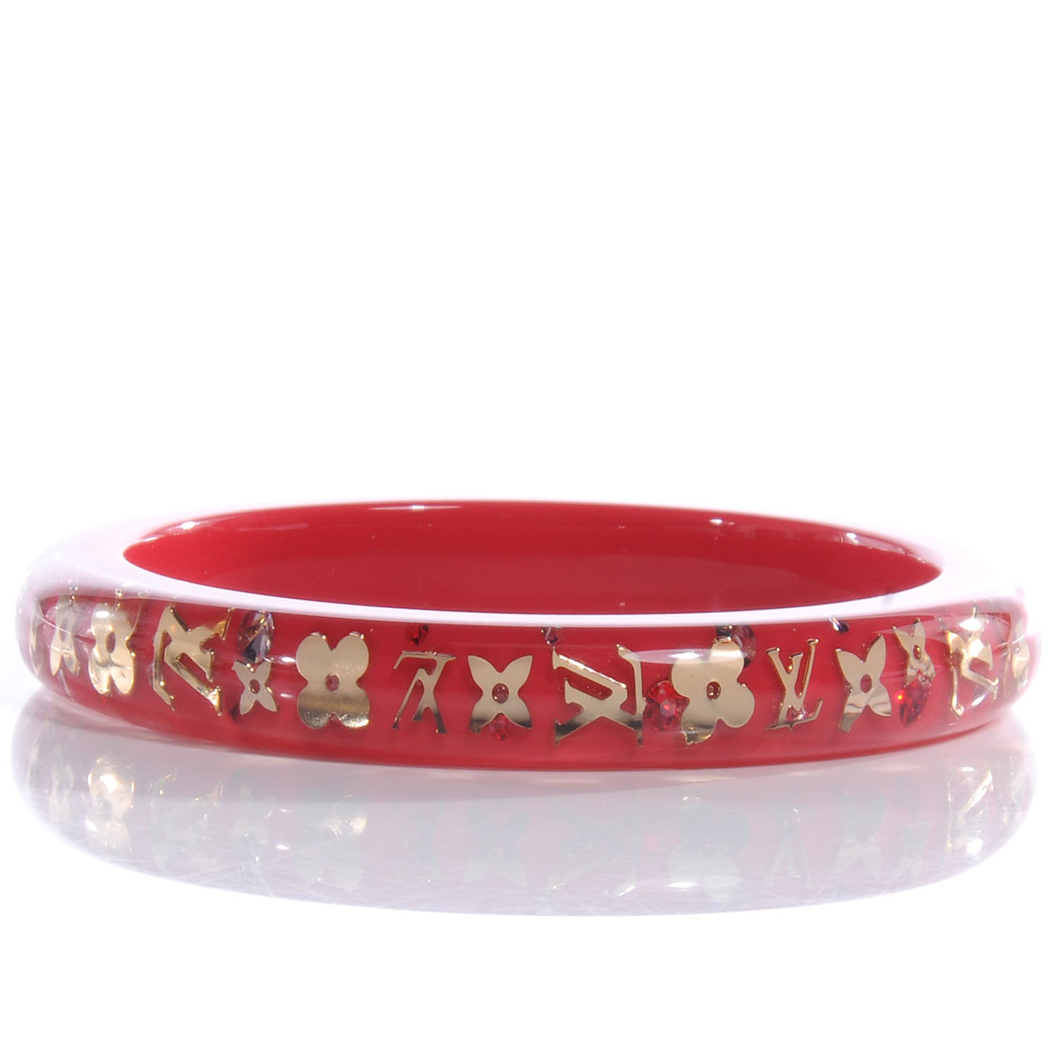 Louis Vuitton Inclusion Bracelet PM Size Medium Pomme D'Amour 3 of 4