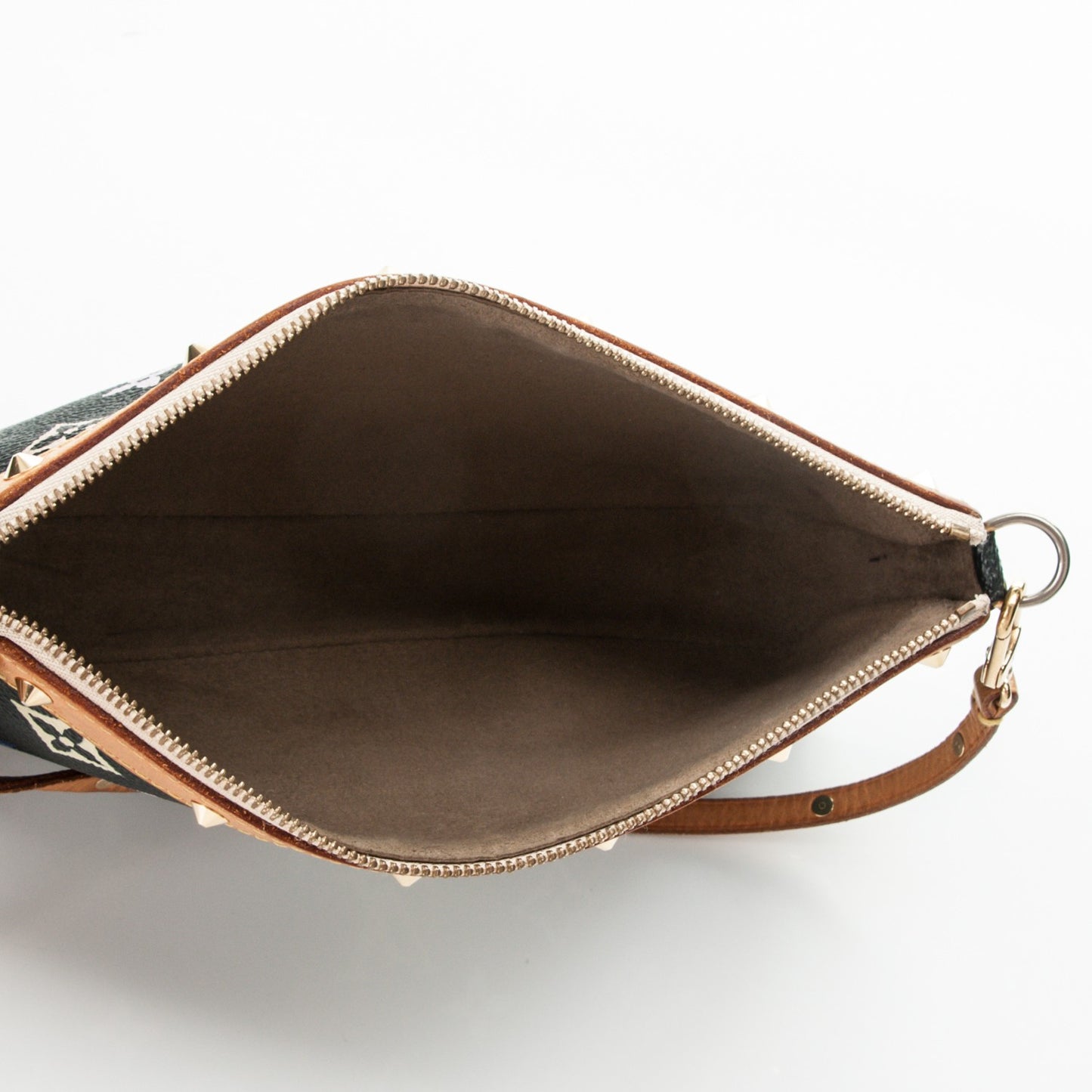 Monogram Multicolor Pochette Accessories Black